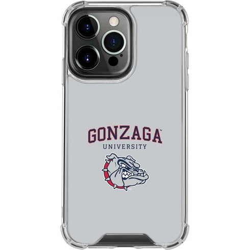 Gonzaga University Collegiate Text iPhone 16 Pro Clear Case